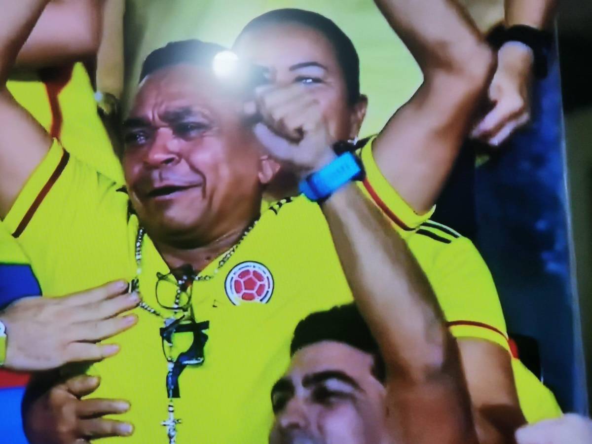¡La vida da revancha! Emotiva celebración del papá de Luis Diaz tras su doblete ante Brasil