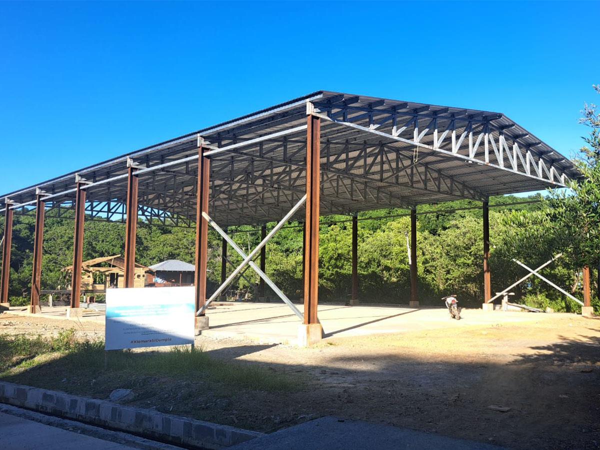 CONDEPOR lleva multicanchas deportivas al Caribe hondureño