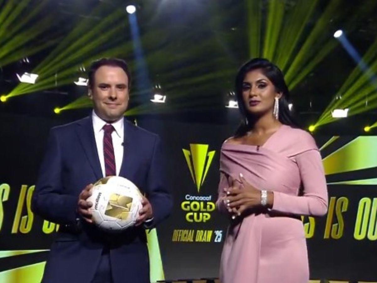 Jorge Campos llegó en sandalias al sorteo de Copa Oro, hondureña Ana Jurka robó suspiros y reconocido cantante sorprende