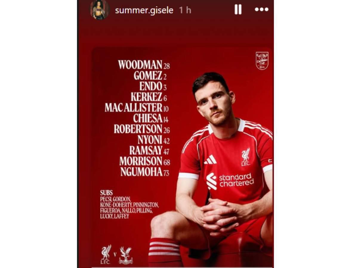 ¿Quién es la desconocida novia de Keyrol Figueroa, el hondureño que estuvo convocado por el primer equipo del Liverpool?
