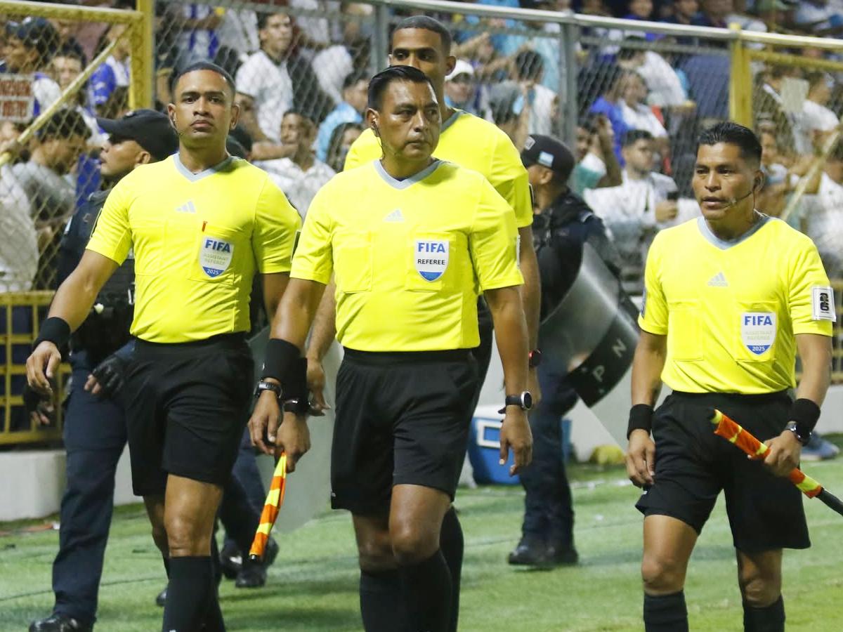 Concacaf y el árbitro que designó para que pitara el partido Honduras vs Haití por las eliminatorias