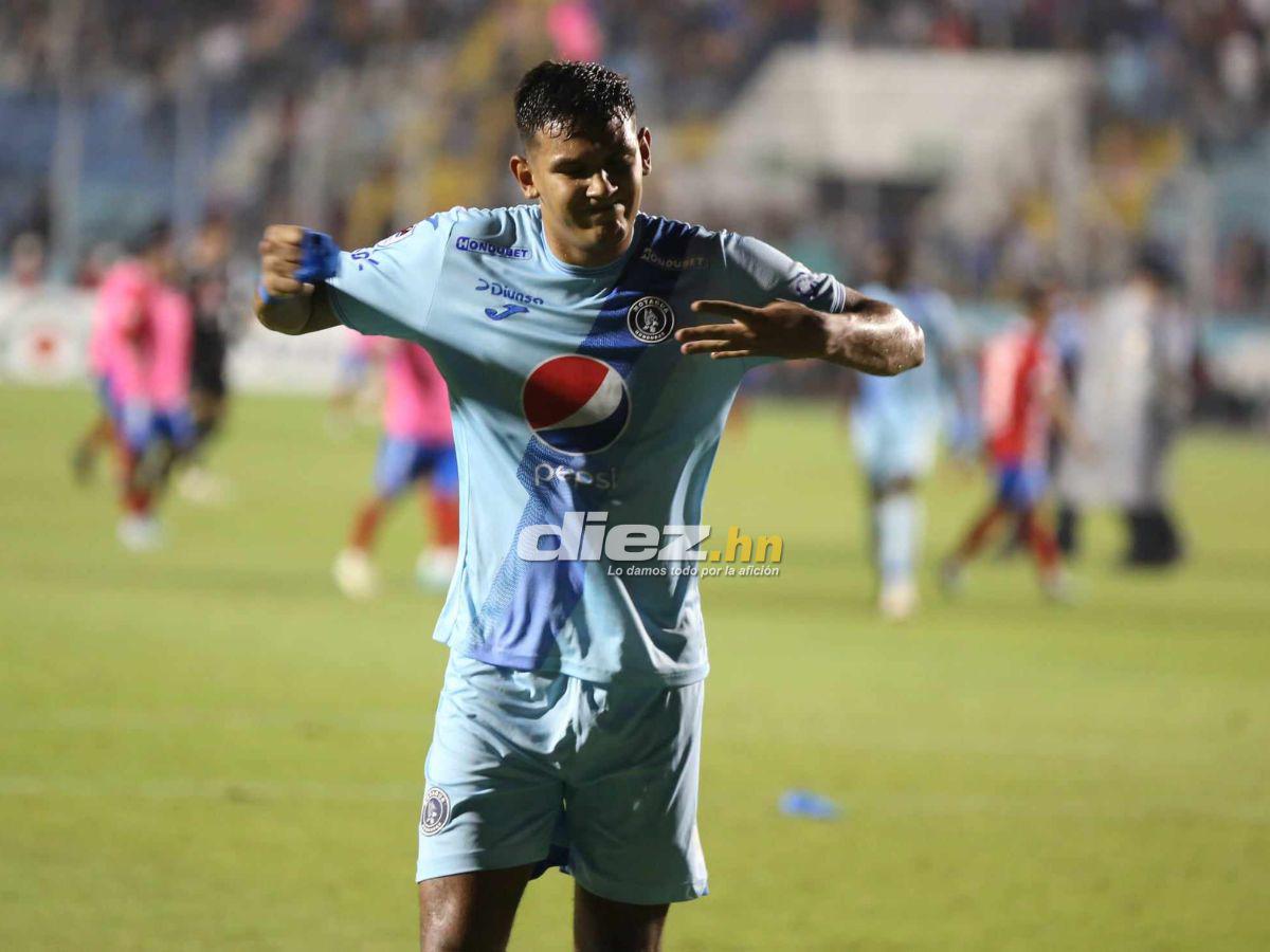Espectacular celebración de Gabriel Araújo tras remontada de Olimpia, tristeza del Motagua y la fiesta de la Ultra Fiel