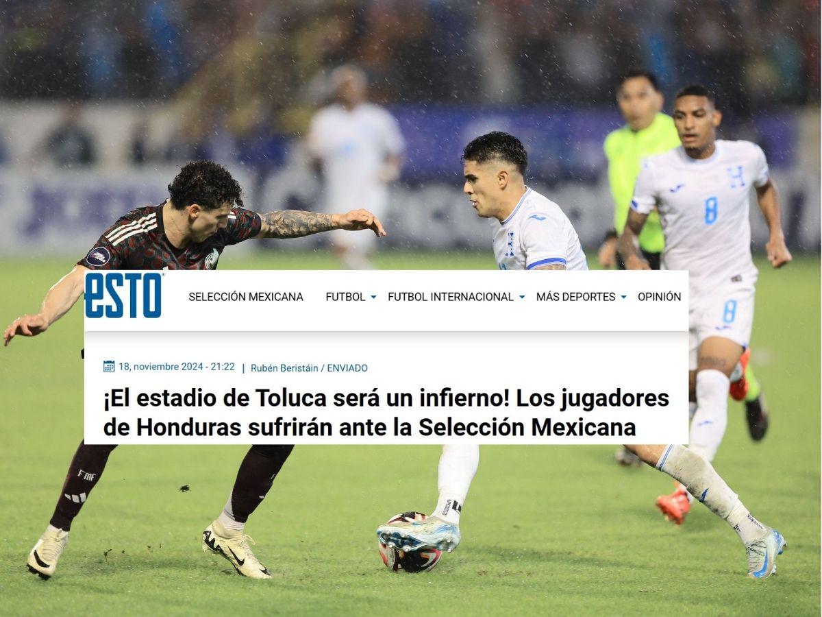 Faitelson pide castigo para Aguirre por gestos obscenos y prensa de México mete miedo a Honduras: “Será un infierno”