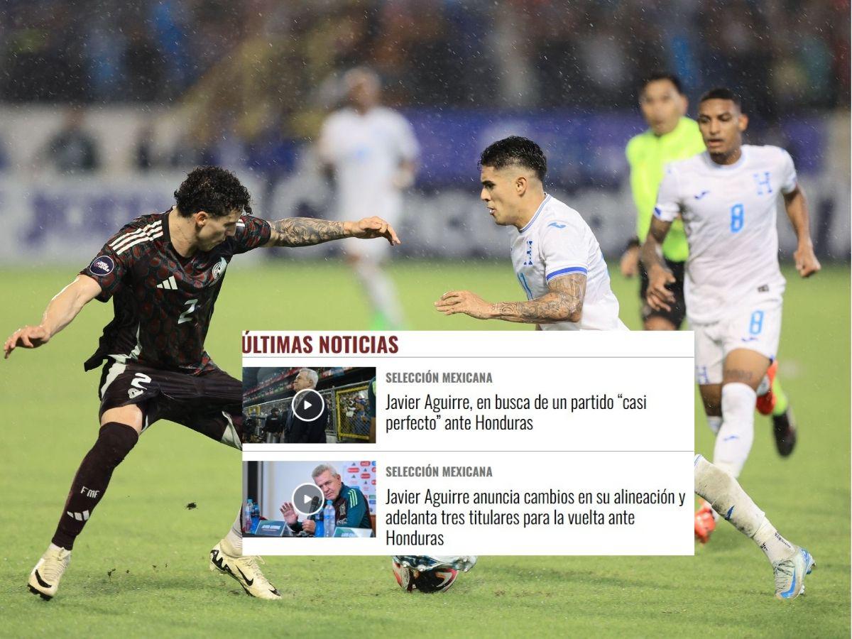 Faitelson pide castigo para Aguirre por gestos obscenos y prensa de México mete miedo a Honduras: “Será un infierno”