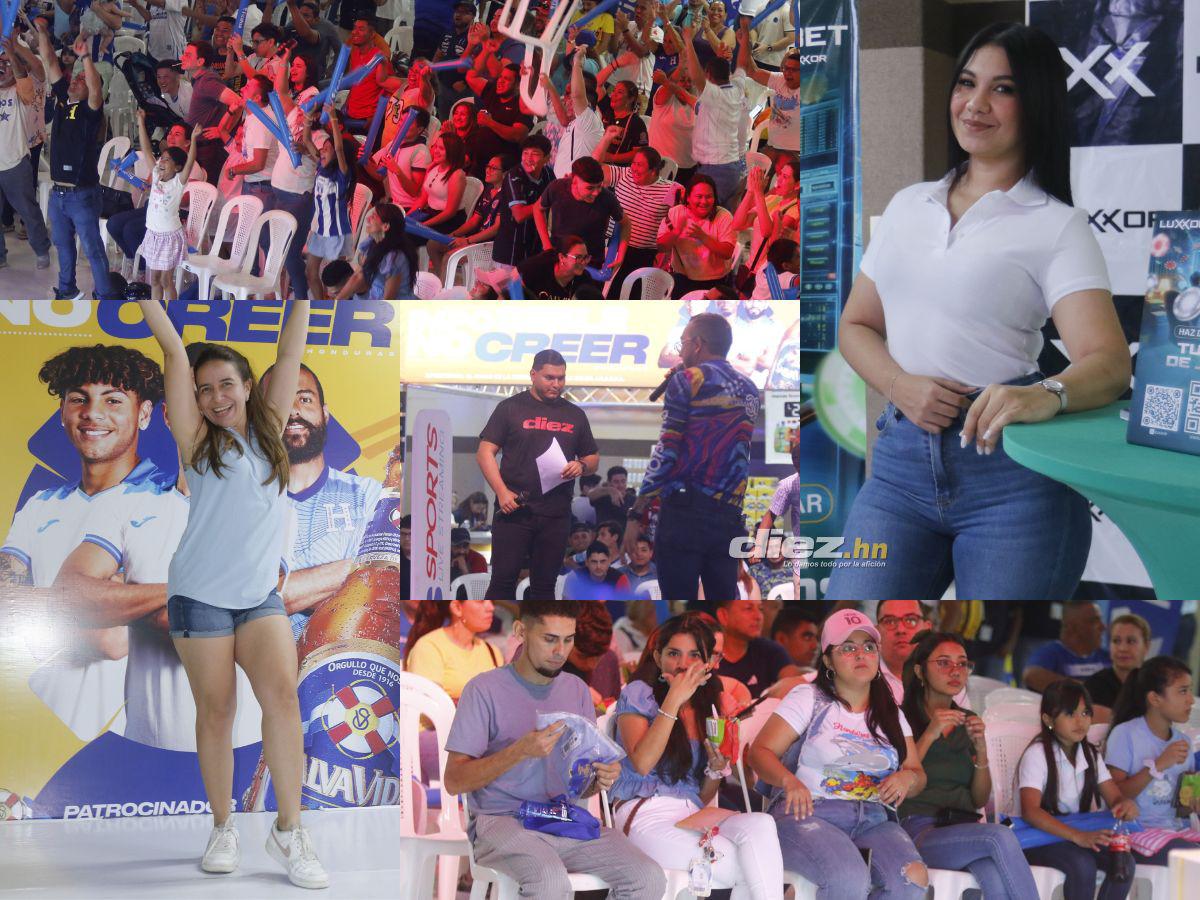 Bellezas y euforia por el Honduras-Costa Rica: Así se vivió el clásico centroamericano en el Estadio Virtual de Diario DIEZ