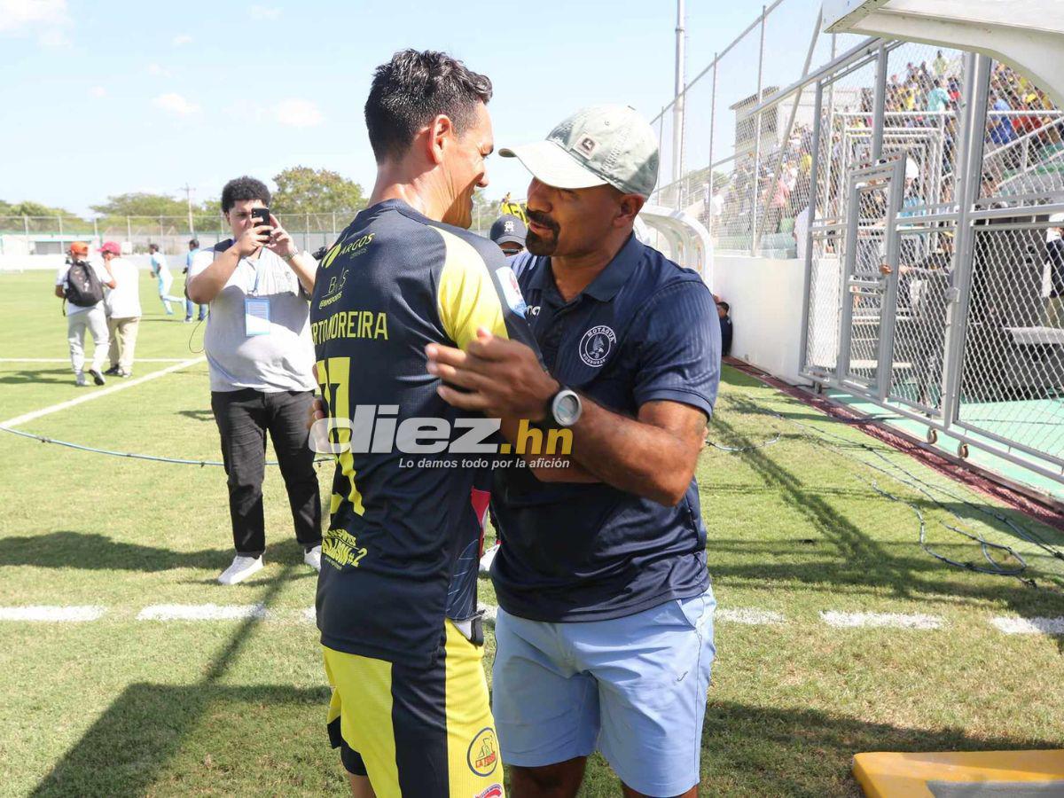 La paliza de Olimpia, rostros tristes en Real España, la bronca de “Palomo” Rodríguez y el homenaje especial a Yustin Arboleda