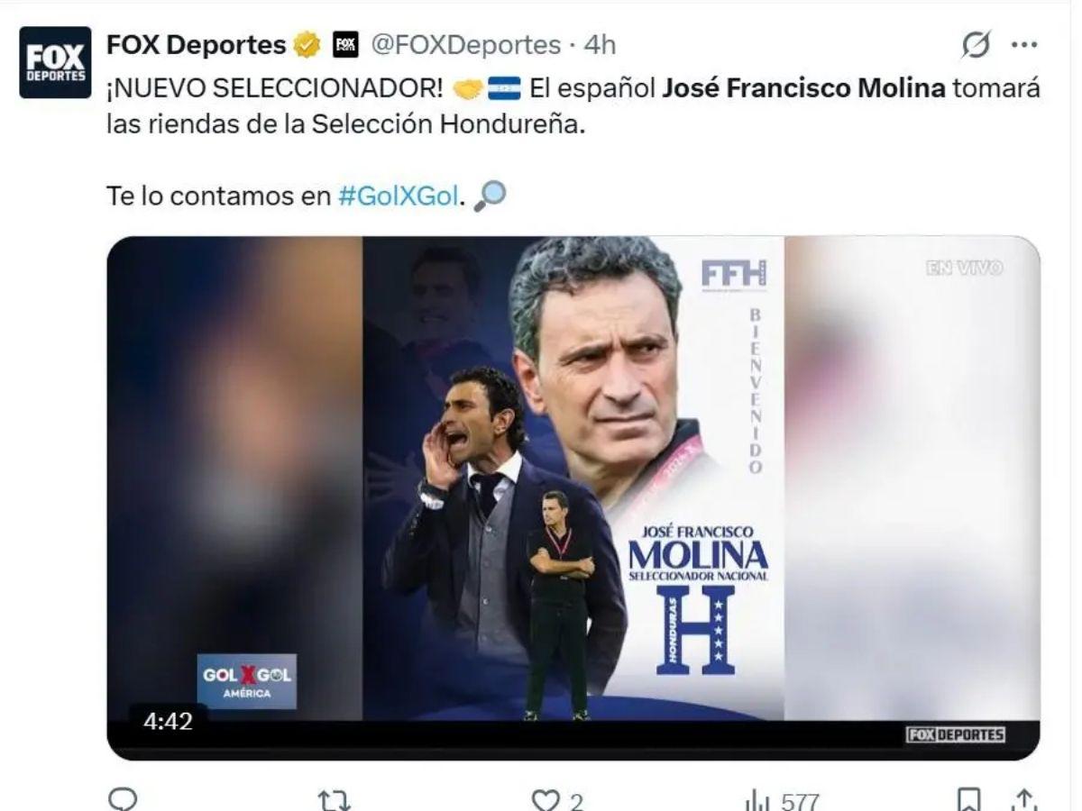 ¡Su fichaje por Honduras retumbó en Europa! Lo que dicen los medios deportivos sobre la contratación de José Molina
