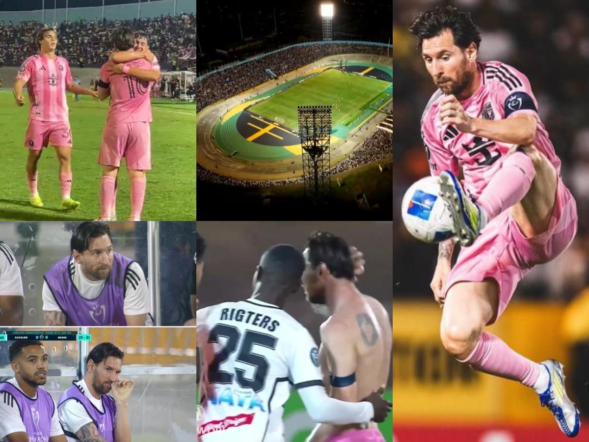 Quién fue el afortunado que se llevó la camisa de Messi, locura por el 10 del Miami y llenazo en Jamaica para ver al argentino