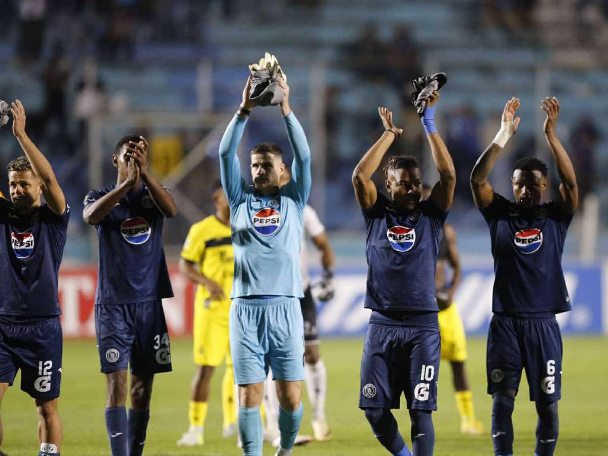 Celebración de Motagua, tristeza de Real España y los Auzmendi reciben tremenda motivación desde las gradas