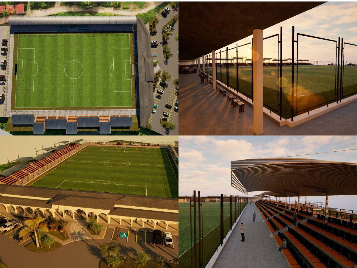 ¡Histórico! Se confirma la construcción del primer estadio en Roatán: así quedará el moderno recinto