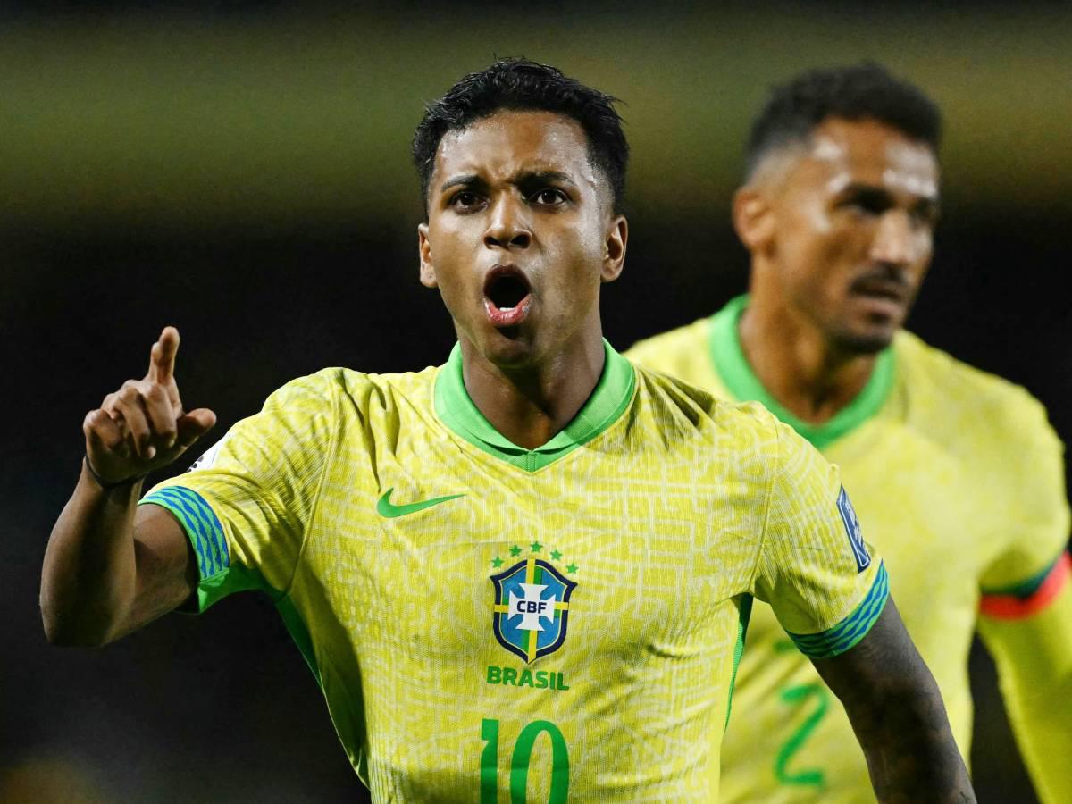 Brasil no convence ante Ecuador en la eliminatoria de Conmebol, pero Rodrygo salva a la Canarinha
