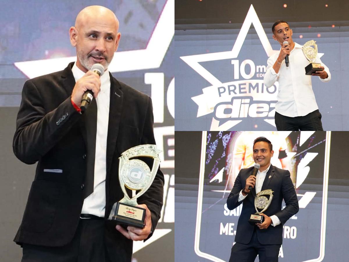 Premios DIEZ: estos son todos los ganadores, los deportistas más destacados de Honduras y Centroamérica en la gala