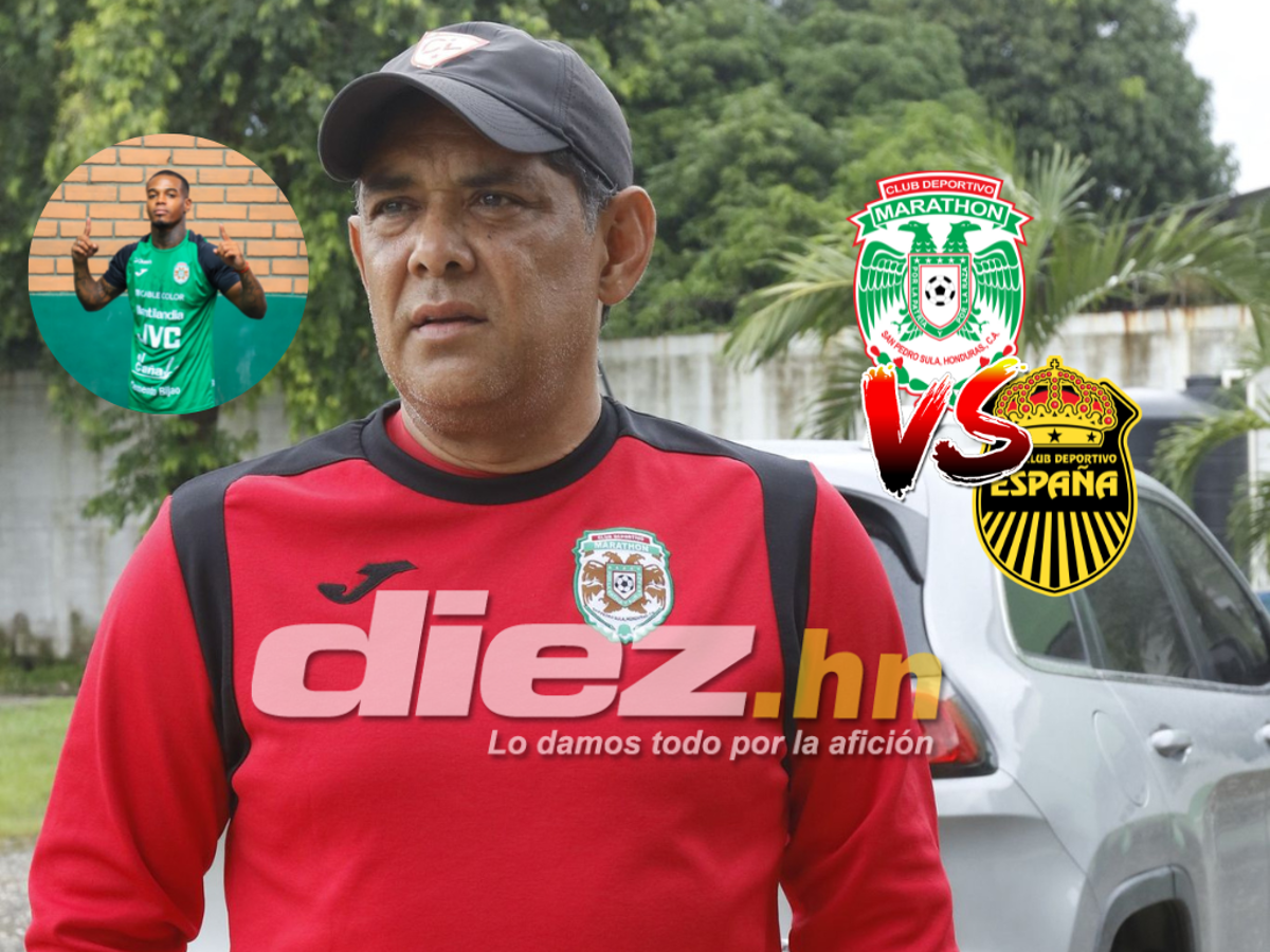 Rolin Peña confirma baja sensible en Marathón previo al derbi sampedrano y afirma seguridad total en el Yankel Rosenthal