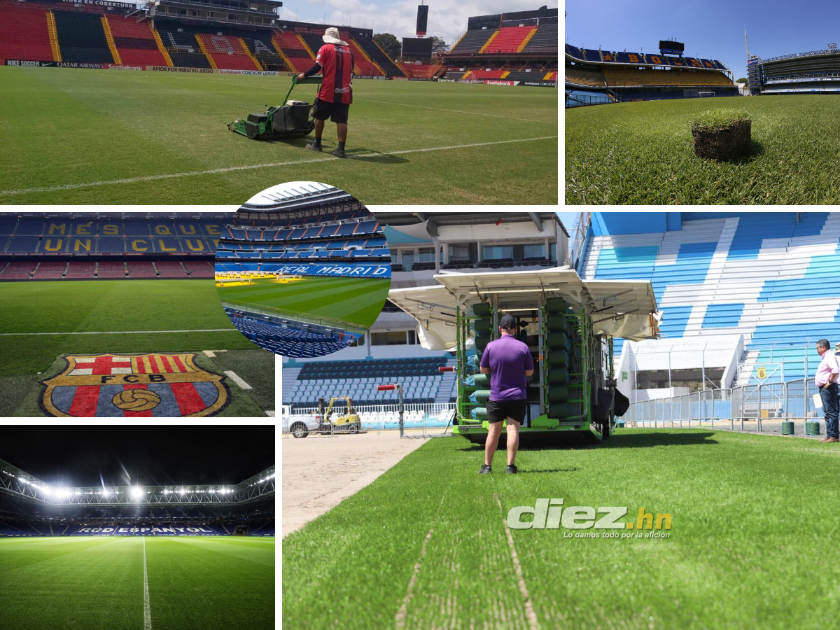 El Estadio Nacional al estilo de Europa: Los recintos que tienen grama híbrida en el mundo