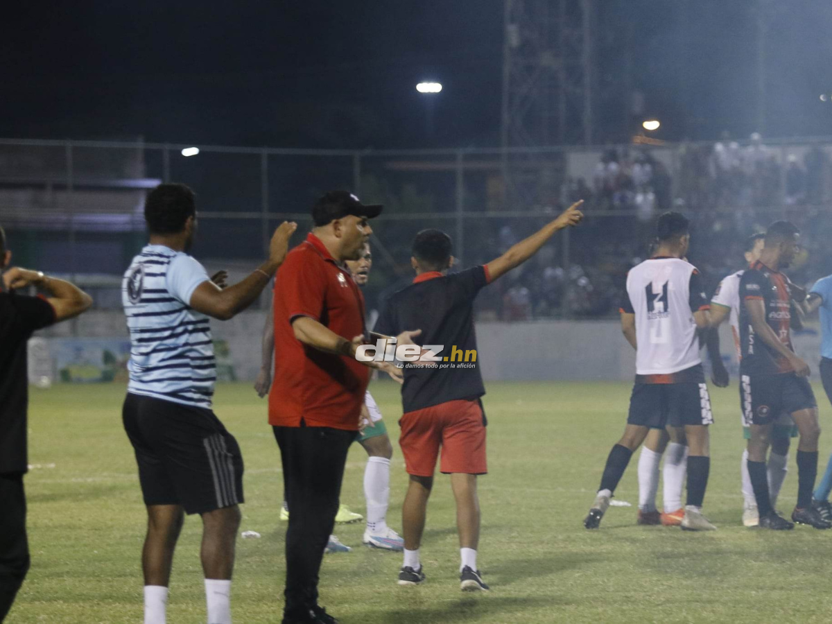 Zafarrancho en el Estadio Excélsior: Las fotos de la bronca en el Platense-Independiente en la semifinal de ida en Liga de Ascenso