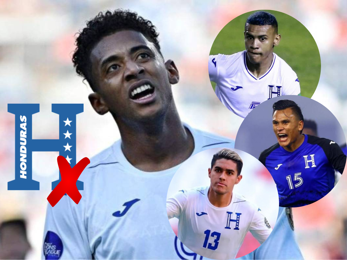 Infierno total antes de Copa Oro: La lista de jugadores que no estarán con Honduras tras polémicas, descartes y lesiones