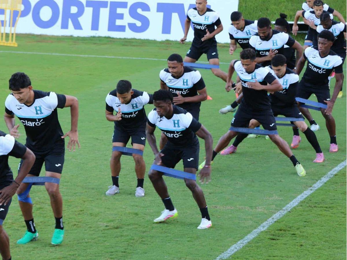 Alerta en la Selección de Honduras con baja en el primer entreno, rostros nuevos de La H y lo que pasó con Yío Puerto