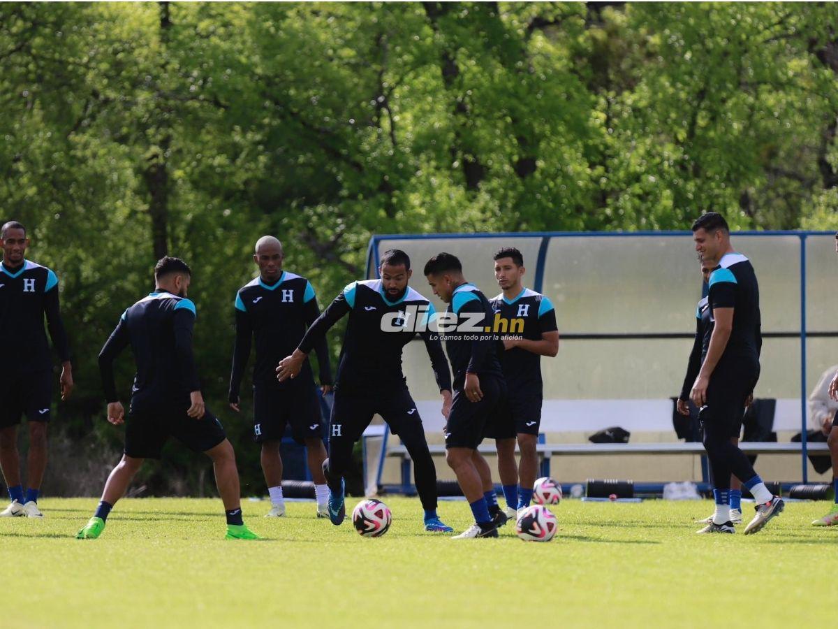 Con Ramón Núñez de invitado de lujo: Así pulió Reinaldo Rueda el último entreno de la Selección de Honduras en Dallas