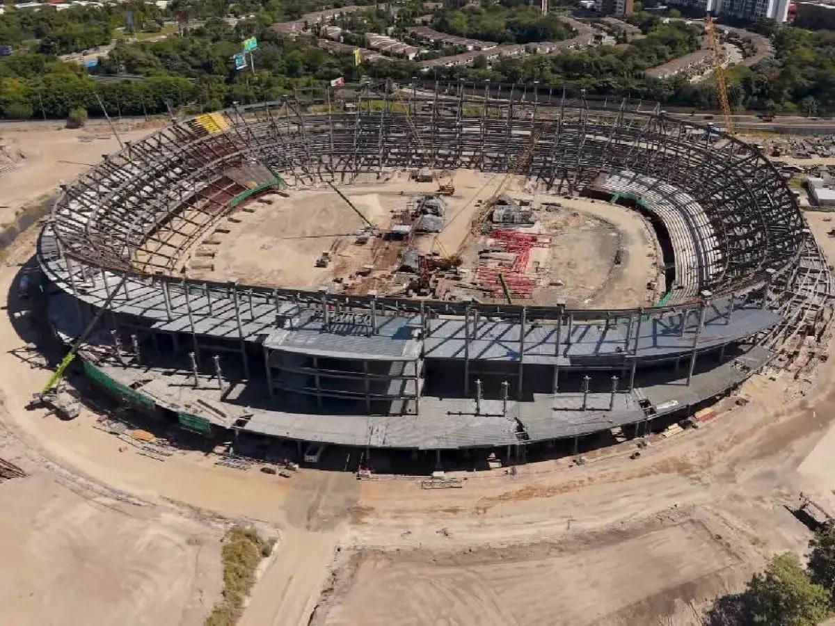 Concacaf se rinde: así va la construcción del estadio más moderno de Centroamérica y la fecha de su estreno