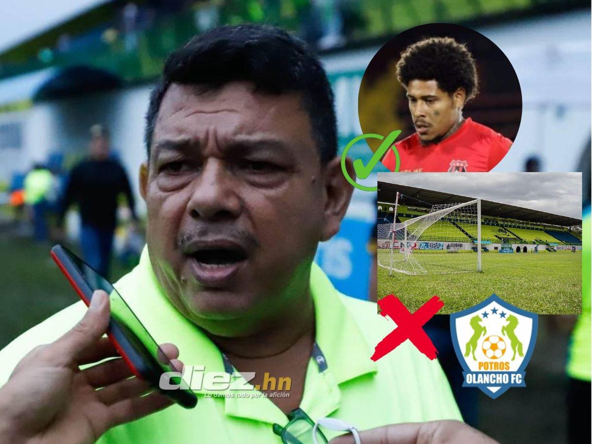 ¿Fichará a Henry Figueroa? Samuel García confirma dos refuerzos para Olancho y revela cambio de sede para el Apertura