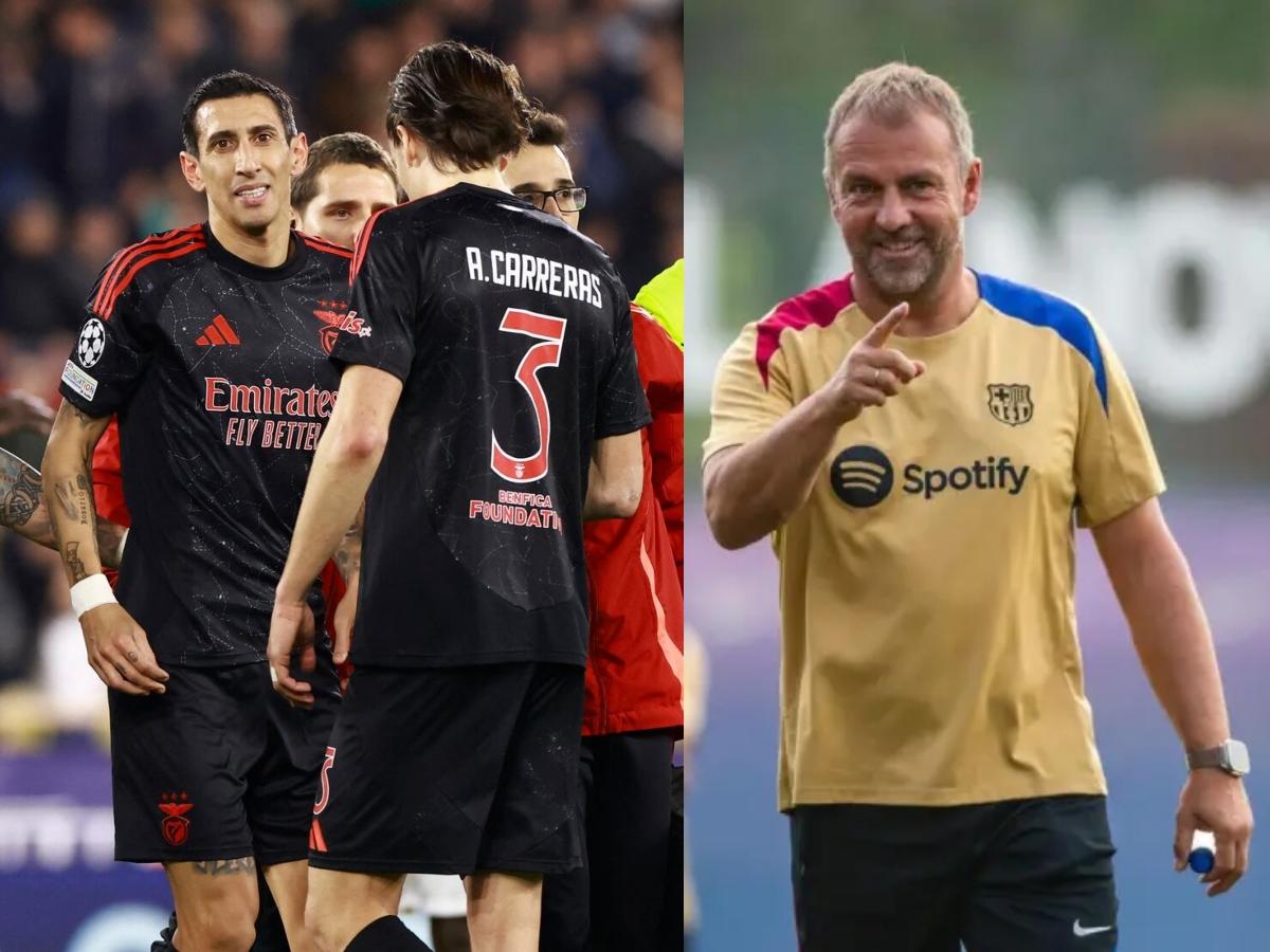 Barcelona y Flick celebran: Benfica confirma la baja de tres futbolistas previo al partido de Champions League