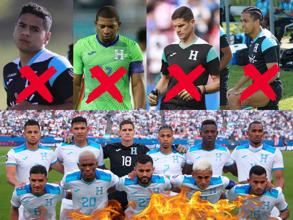 Números rojos con Honduras: Los futbolistas que han quedado en deuda en la segunda era de Reinaldo Rueda