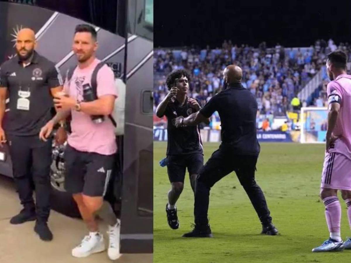 ¿Quién es el misterioso guardaespaldas que persigue y cuida a Messi por orden de Beckham? Fue a la guerra y es luchador de MMA