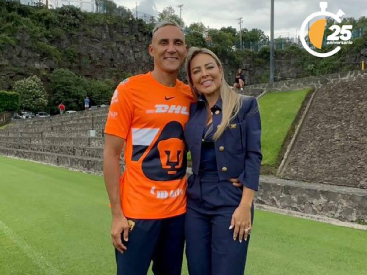 Keylor Navas se gana a la afición de Pumas en su presentación: esto dijo de los errores de Parra y, ¿cuándo debutará en Liga MX?