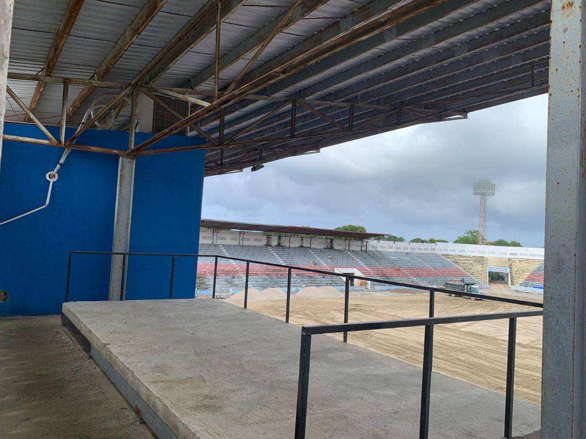 Fotos: así luce el estadio Ceibeño luego de 3 meses de trabajos para remodelación del césped ¿Cuándo finaliza la obra?