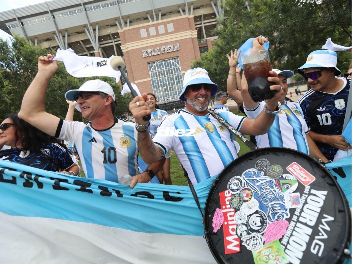 Banderazo a Argentina, petición al Dibu y hondureños sorprenden en Houston