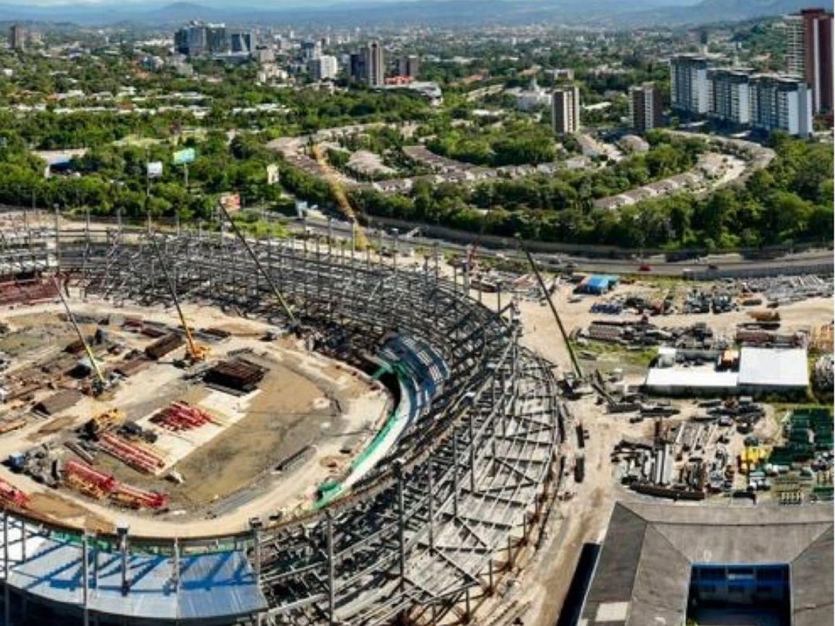 ¡El Salvador se frota las manos! Así avanza la construcción del estadio más moderno de Centroamérica, ¿la inauguración?