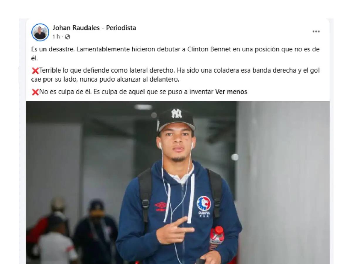 Pavón señala esto y la reacción tras el fracaso de Honduras: No deben volver