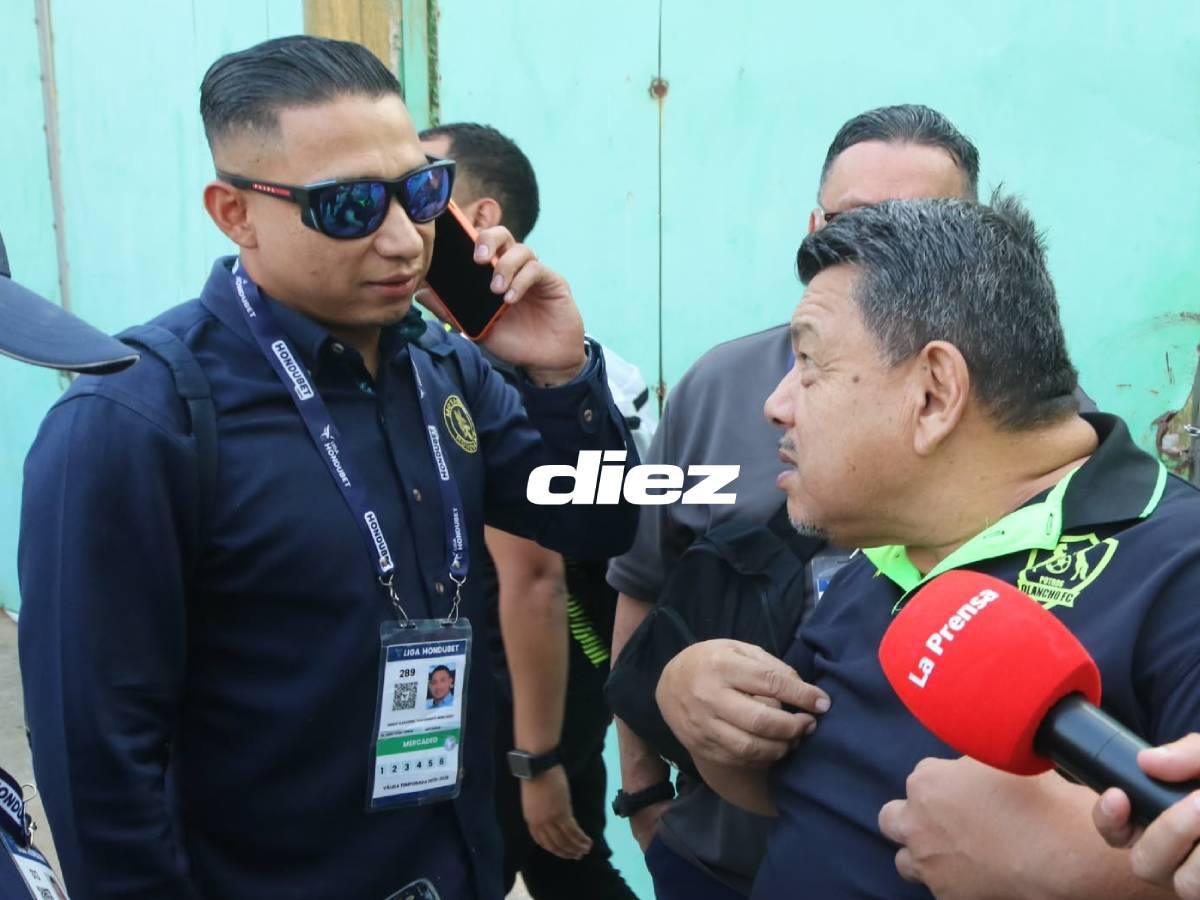 Plantel de Motagua esperó a Romario, bellezas y ¿Entró Emilio al estadio?