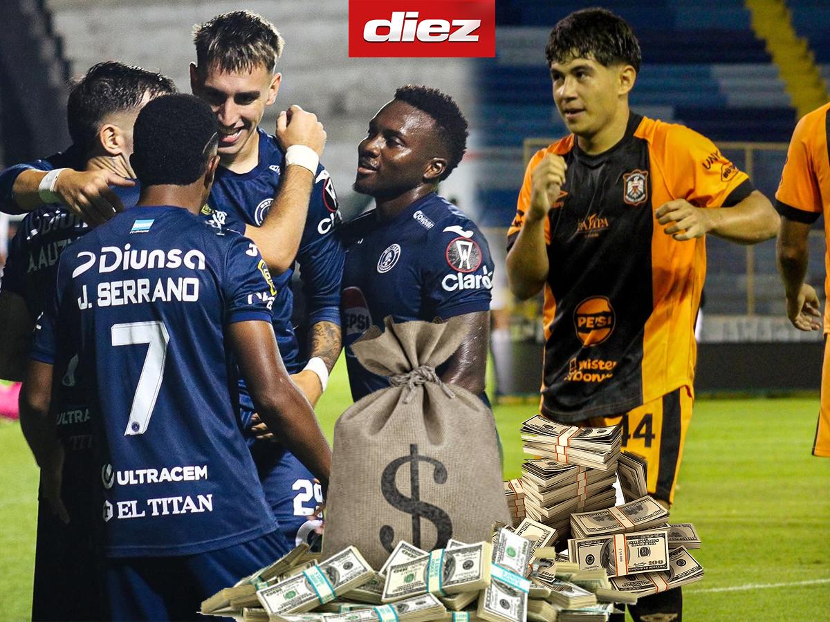 Motagua vs Águila: El botín de dólares que se embolsará el equipo clasificado a la Champions de Concacaf