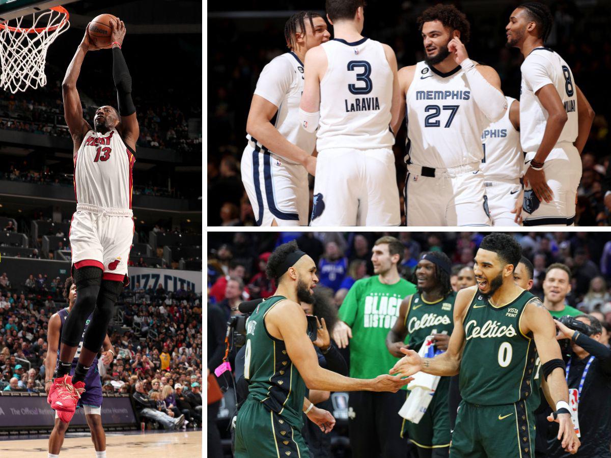 NBA: Celtics líderes de la conferencia Este; Nuggets en la cima de la Oeste y Lakers en últimas posiciones