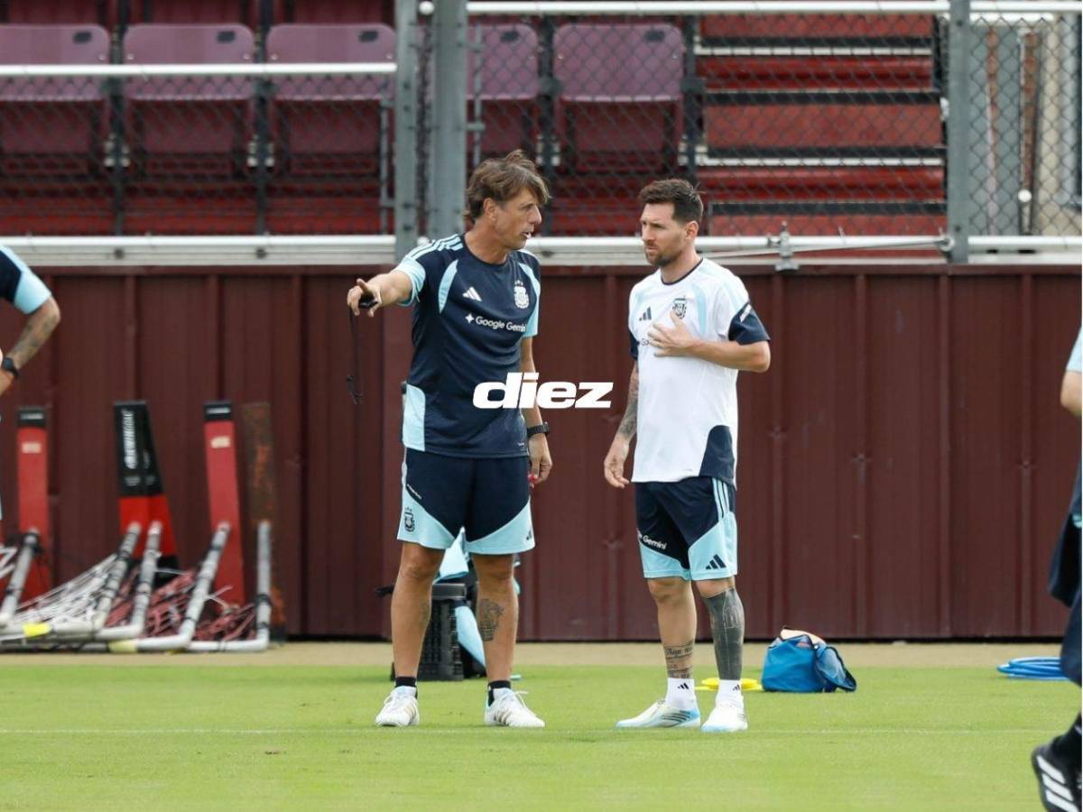 ¡Con Messi a la cabeza! Así fue el último entreno de la Selección Argentina