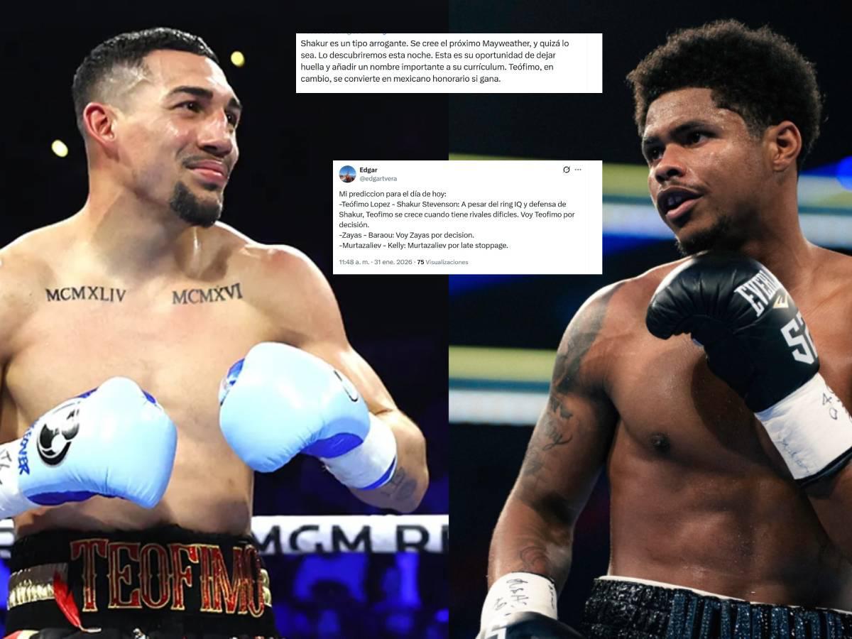 Teófimo López lo podría noquear y Tiene que hacer que Shakur Stevenson se sienta incómodo: Opiniones sobre la pelea de hoy