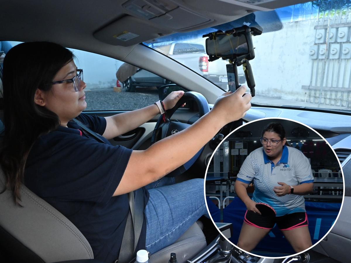 Eilym Pereira: de conducir Uber a representar a Honduras en la selección nacional de tenis de mesa