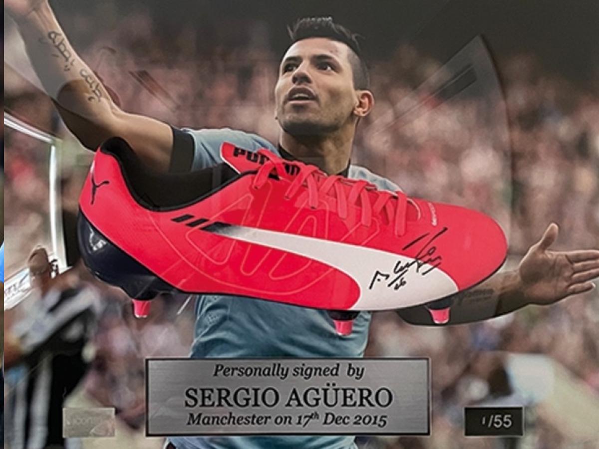 El paramédico que robó durante años en el Manchester City y vendió las botas de ‘Kun’ Agüero por internet