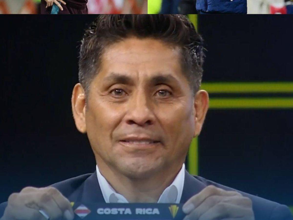 Jorge Campos llegó en sandalias al sorteo de Copa Oro, hondureña Ana Jurka robó suspiros y reconocido cantante sorprende