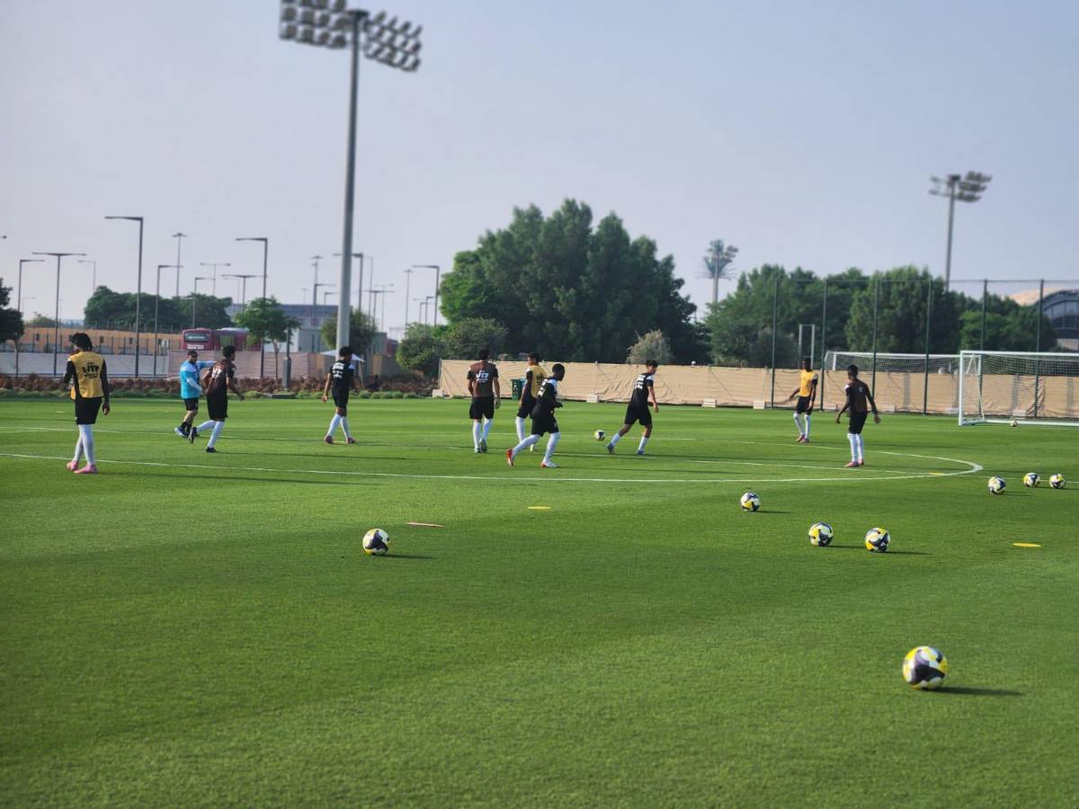 El curioso escenario del debut: Honduras afinó detalles para jugar ante el máximo favorito en el Mundial de Qatar Sub-17