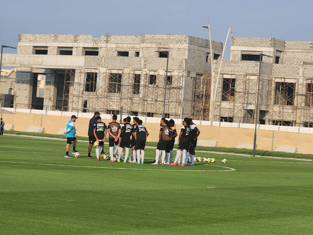 El curioso escenario del debut: Honduras afinó detalles para jugar ante el máximo favorito en el Mundial de Qatar Sub-17