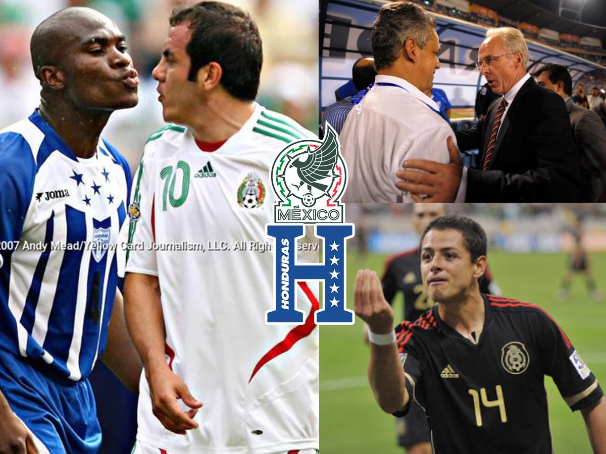 México, Honduras y los momentos más recordados de este cruce: Besos, coscorrones, montajes y técnicos despedidos