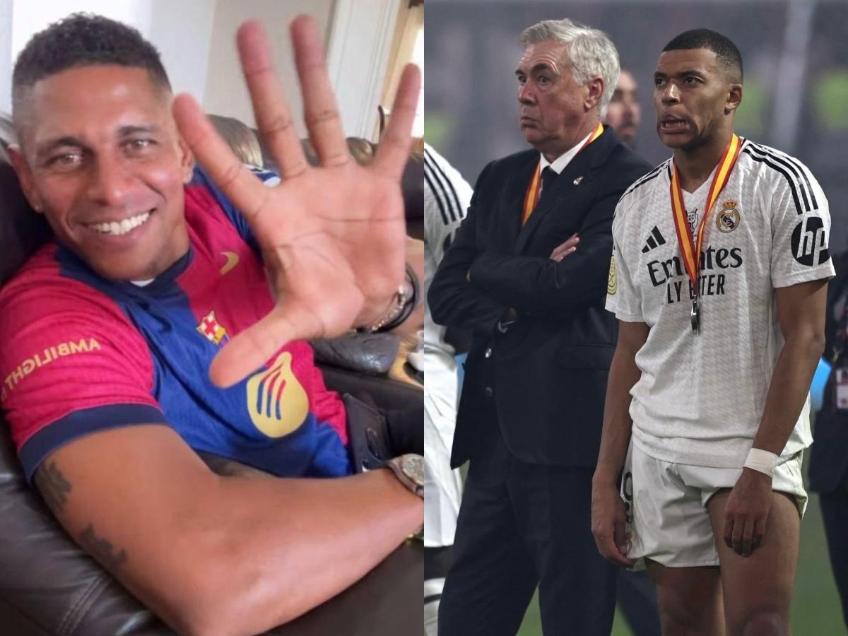 Carlo Costly y su burla tras la goleada de Barcelona en la final de Supercopa de España: “Saluden al papá del Madrid”