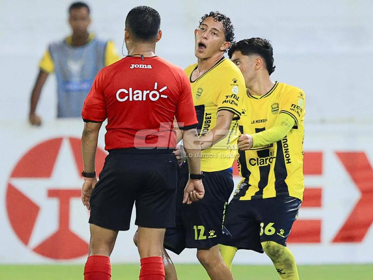 No se vio en TV: peleas entre dirigentes aurinegros y cuerpo técnico del Olimpia; los empujones y la furia del árbitro