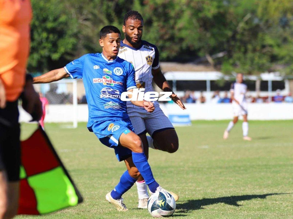 ¡Con fuegos artificiales! Victoria y Olancho abrieron el telón del Clausura 2025 y dos chicas bellas cautivaron en Olanchito