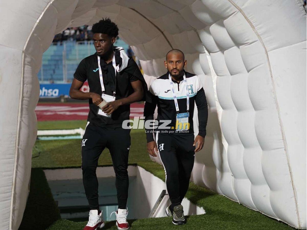 No se vio en TV: los rostros de la frustración de la Selección de Honduras tras perder ante Jamaica por Nations League