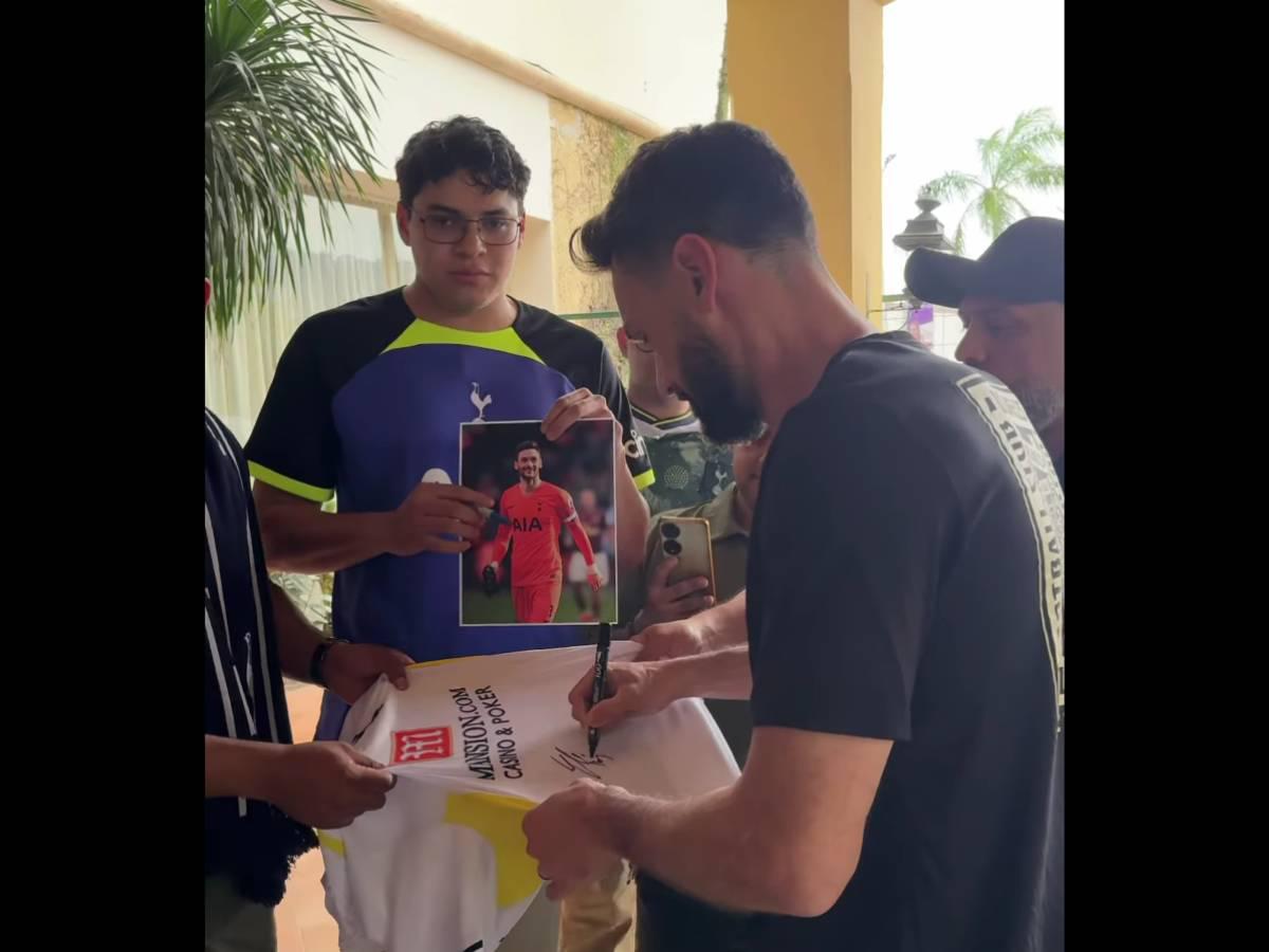 Son quedó enamorado del café de Honduras: así disfrutaron los futbolistas de LAFC en las calles de SPS previo al partido