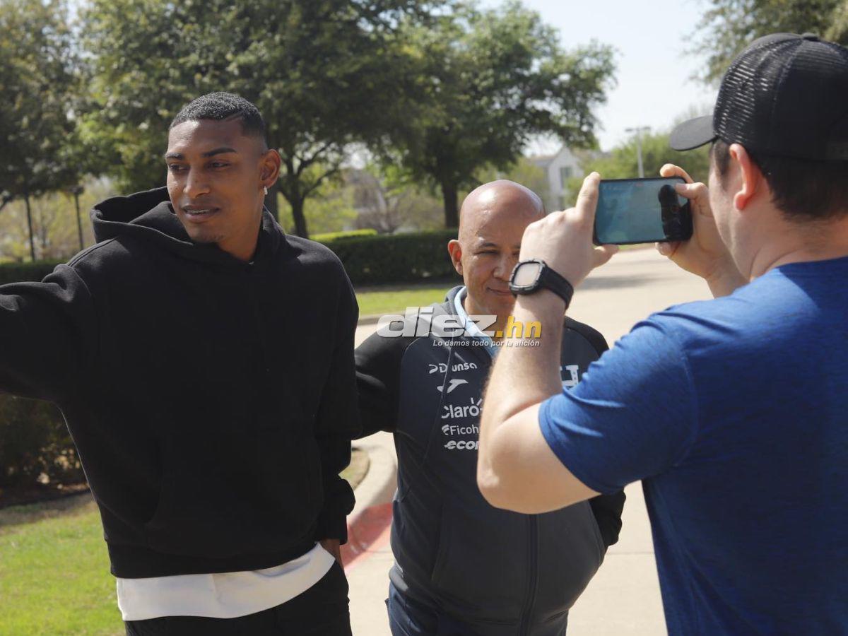 Honduras-Costa Rica en Dallas: autógrafos y locura por los legionarios en el hotel de concentración, ¿qué pasó con David Ruiz?