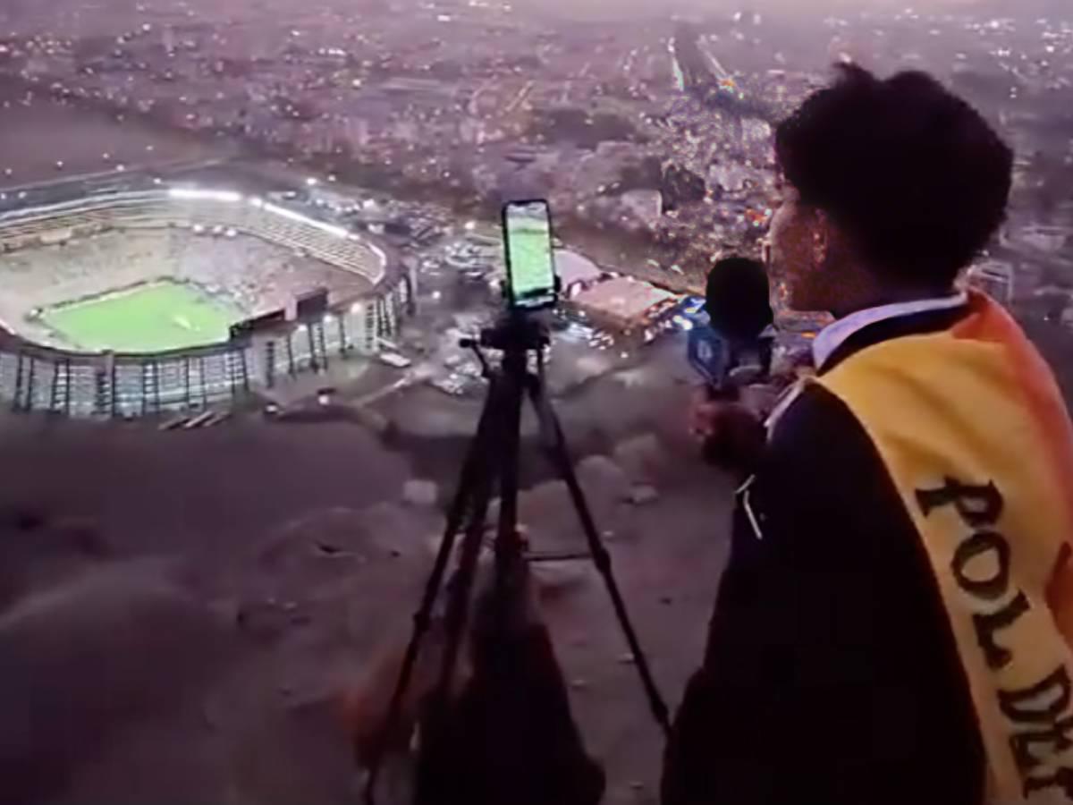 Pol Deportes, de transmitir la final de la Copa Libertadores desde un cerro, a debutar en televisión: así le ha cambiado la vida
